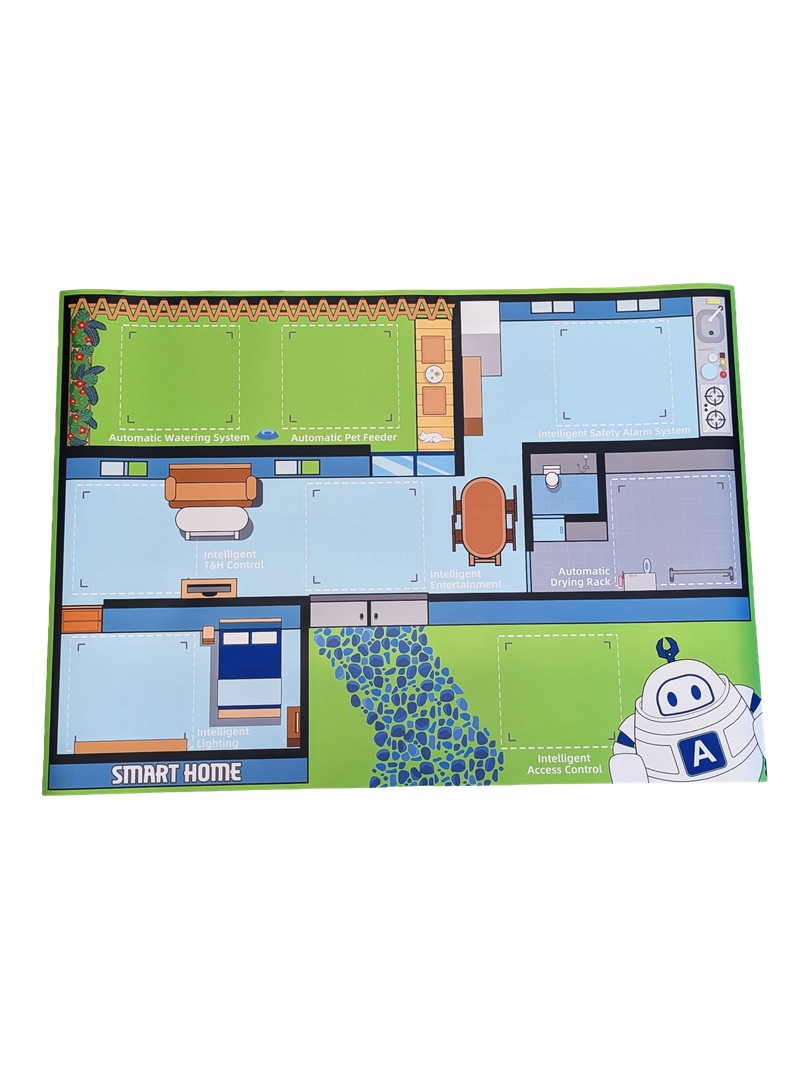ACEBOTT QZ102 Mapa Wystawowa Smart Home 100x72 cm