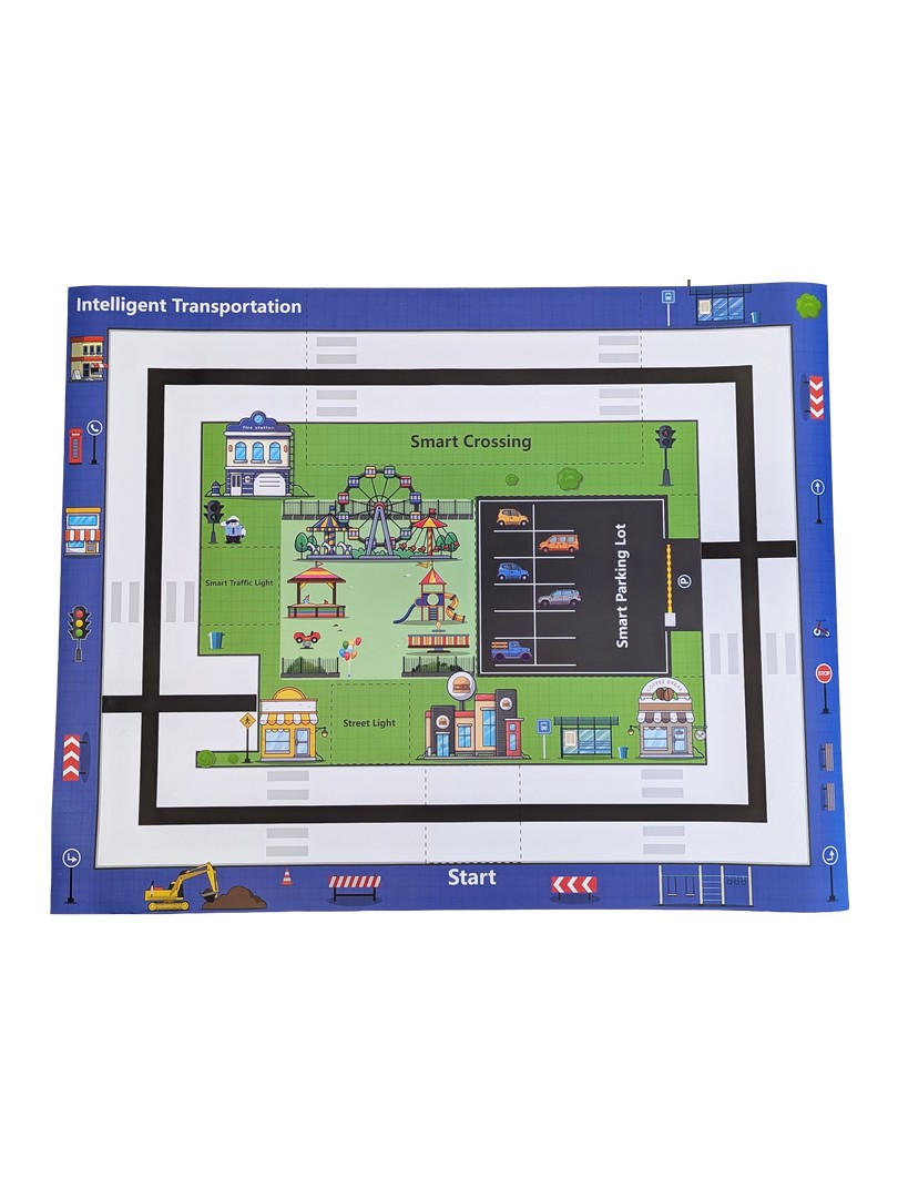 ACEBOTT QZ229 Mapa demonstracyjna Inteligentny Transport