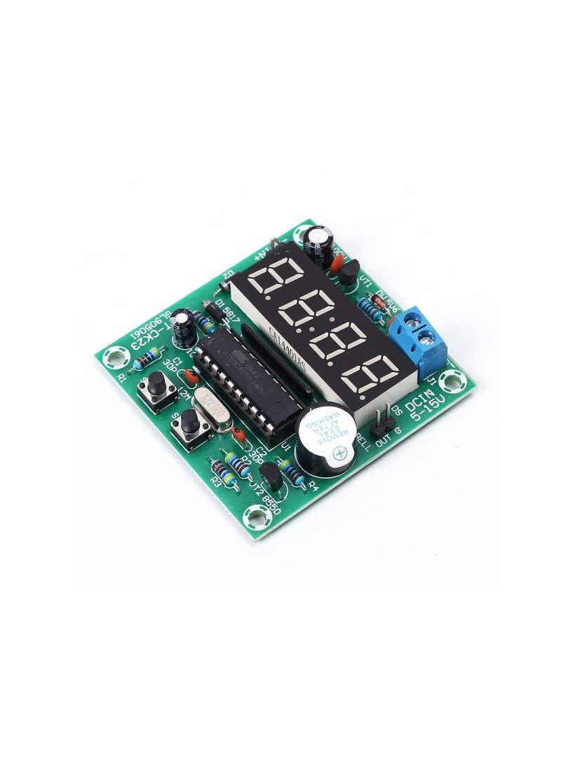 51 Single-Chip Digital Clock DIY Kit