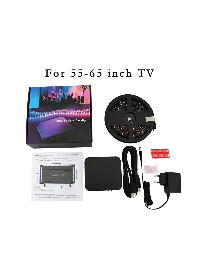 ProRock HDMI 2.0 Sync Strip Light do telewizorów 55-65