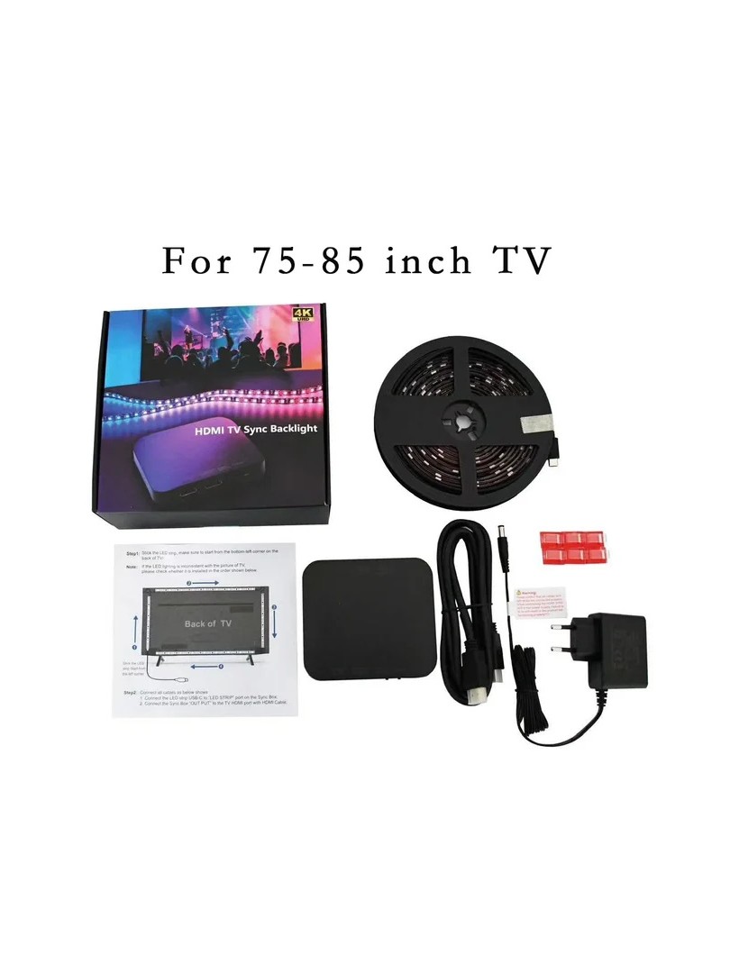 ProRock HDMI 2.0 Sync Strip Light do telewizorów 75-85