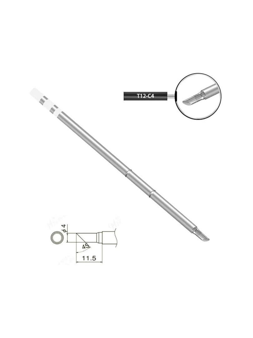 SEQURE grot T12-C4 do lutownicy MSS12 SI012 SI012 Pro SI012 Pro Max