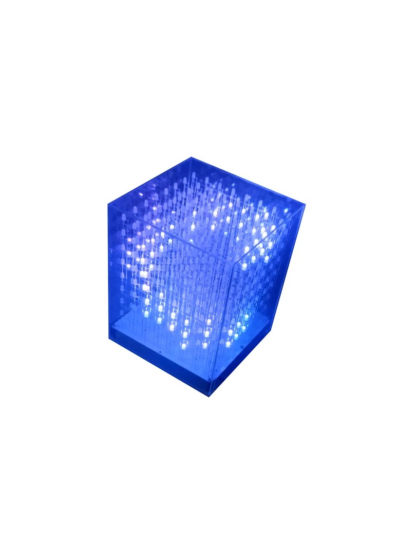 3D8 LED Light Cube DIY Kit