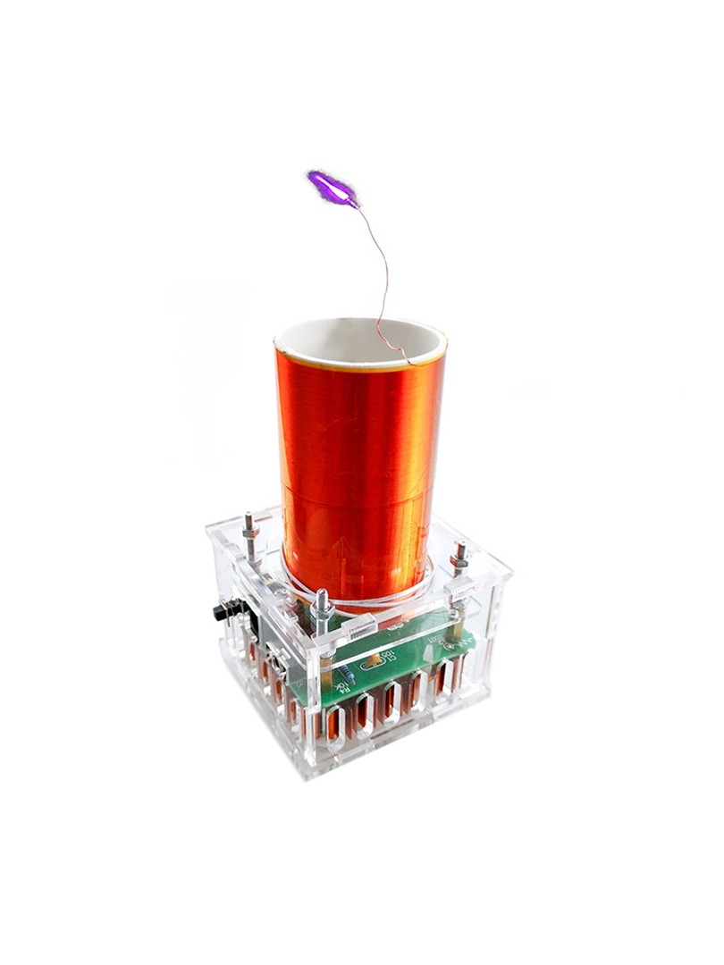 Zestaw DIY mini cewka Tesli Audio generator sztucznej błyskawicy
