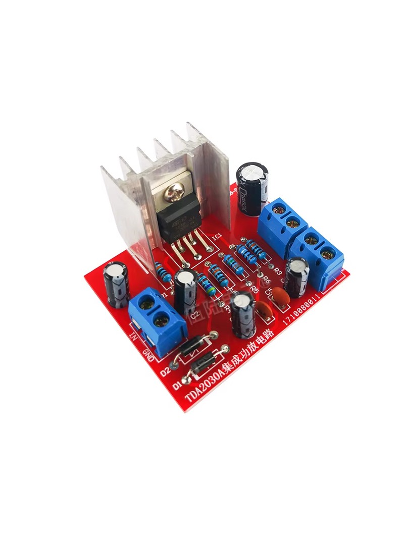 Zestaw DIY do samodzielnego montażu wzmacniacza audio mono TDA2030A