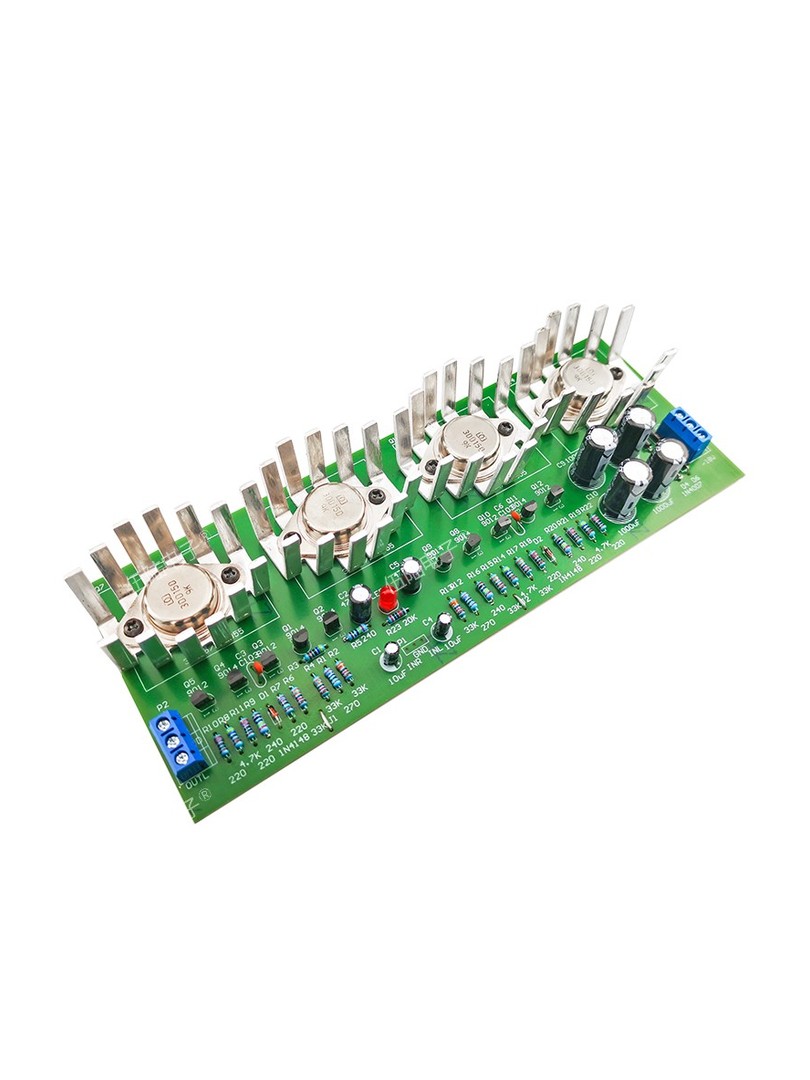 Zestaw DIY do samodzielnego montażu wzmacniacza stereo OCL 2×100W