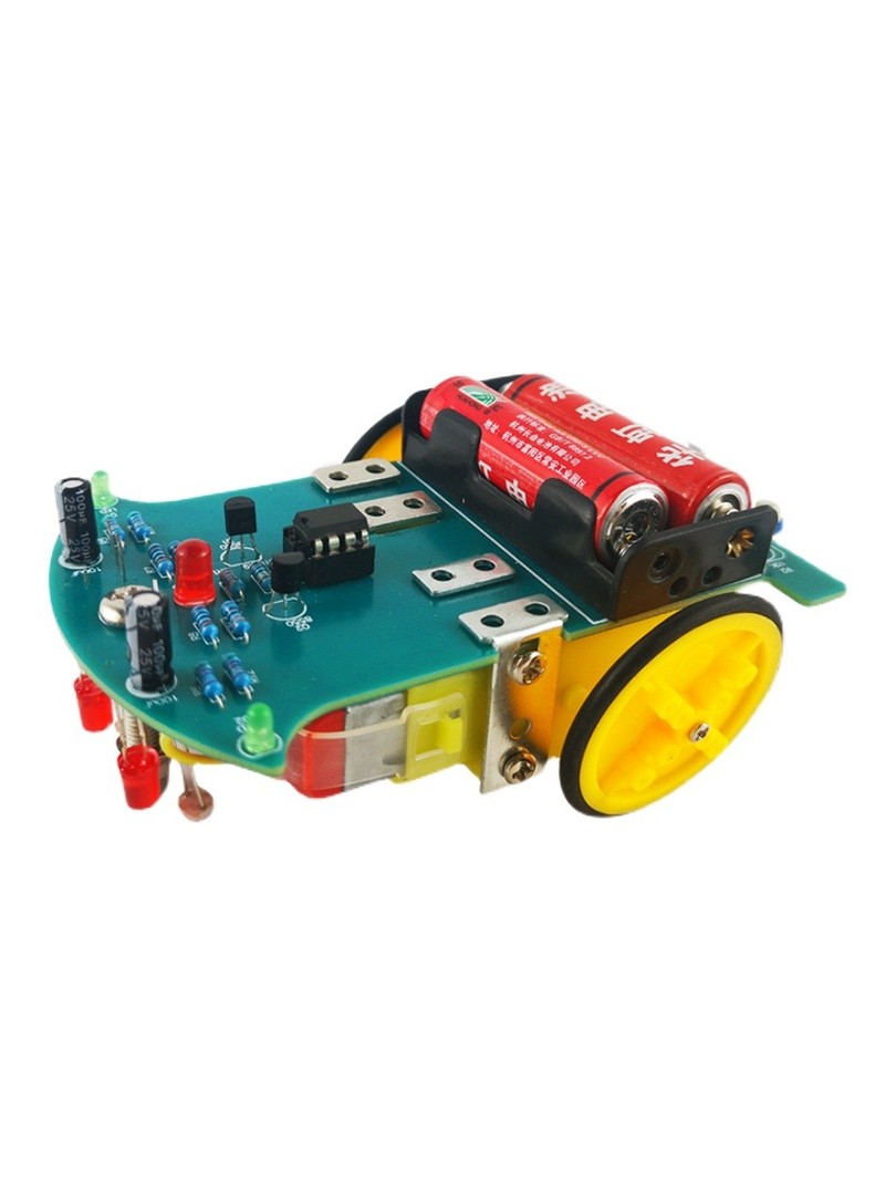 Zestaw DIY samodzielnego montażu inteligentnego robota śledzący linię D2-7