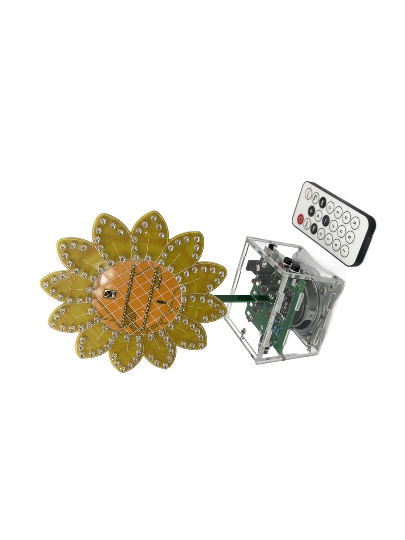 Zestaw do samodzielnego montażu Głośnik Bluetooth słonecznik DIY Kit