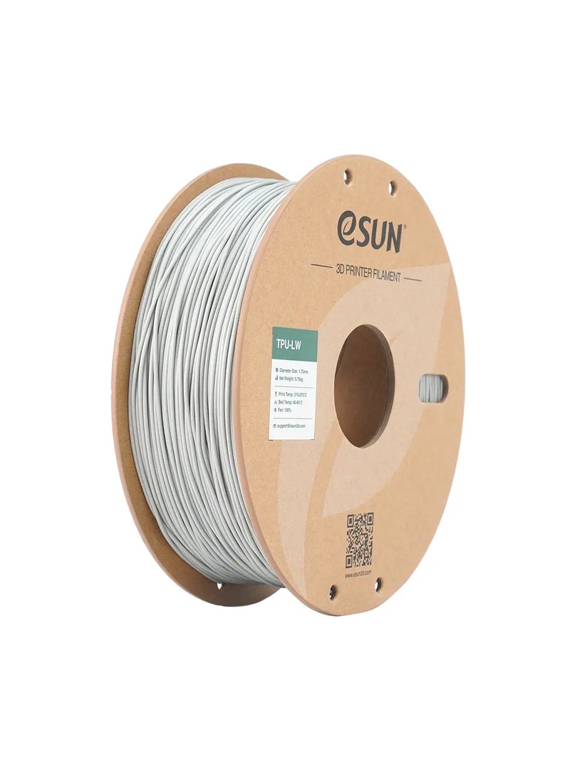 eSUN TPU-LW Filament szary 1.75mm 750g papierowa szpula