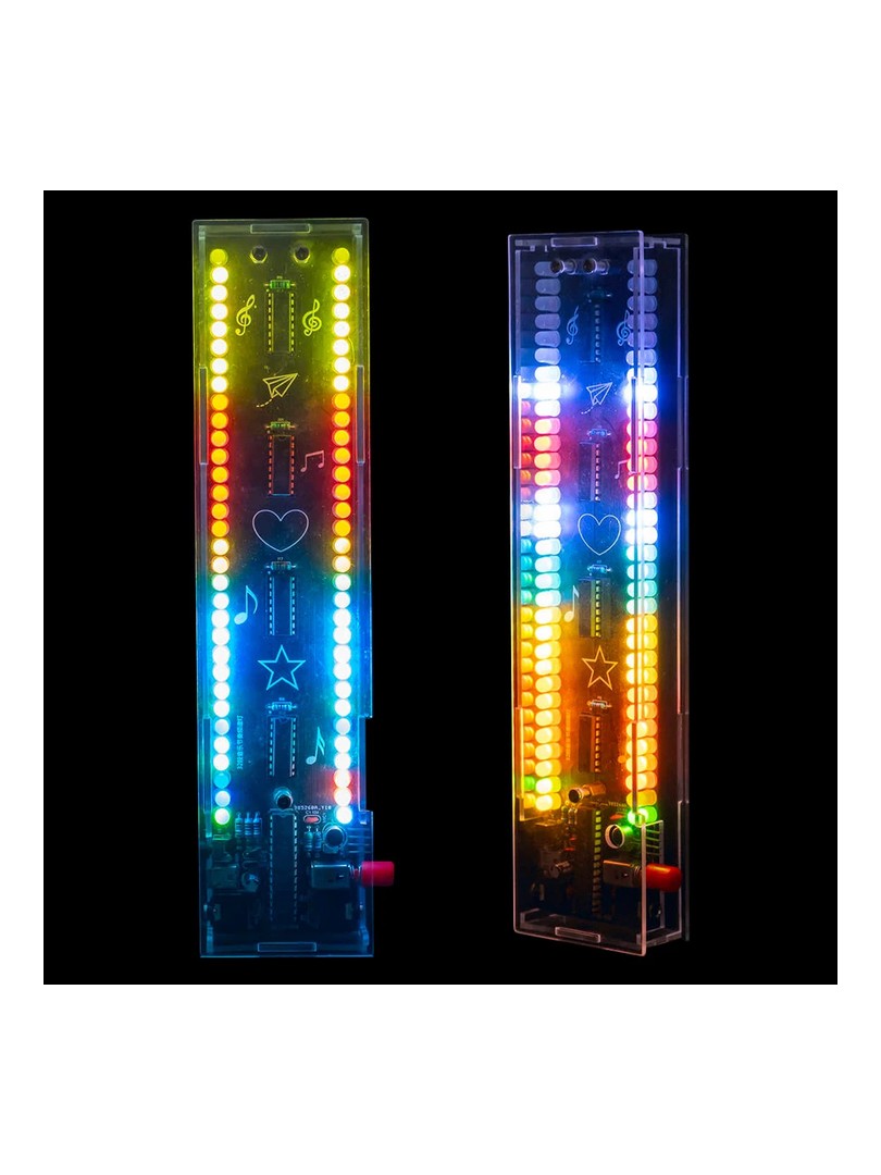Zestaw DIY 32 kanałowy sterownik LED reagujący na rytm muzyki