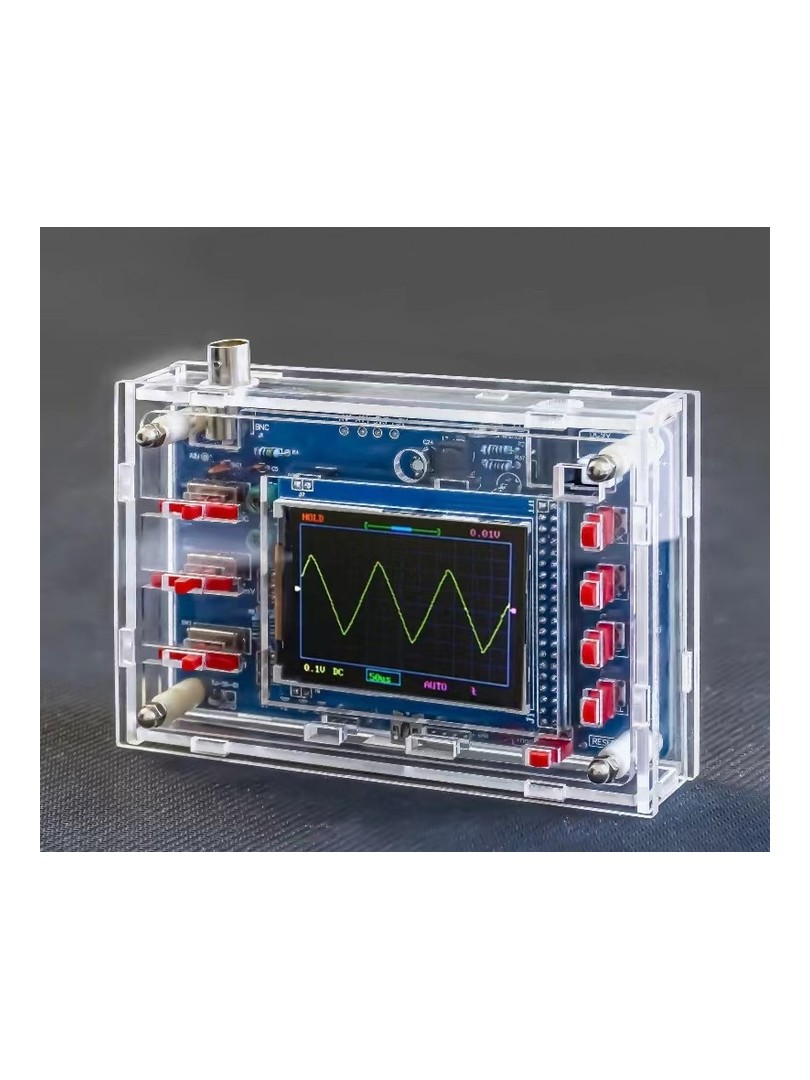 Zestaw DIY do samodzielnego montażu cyfrowego oscyloskopu DSO138 STM32F103