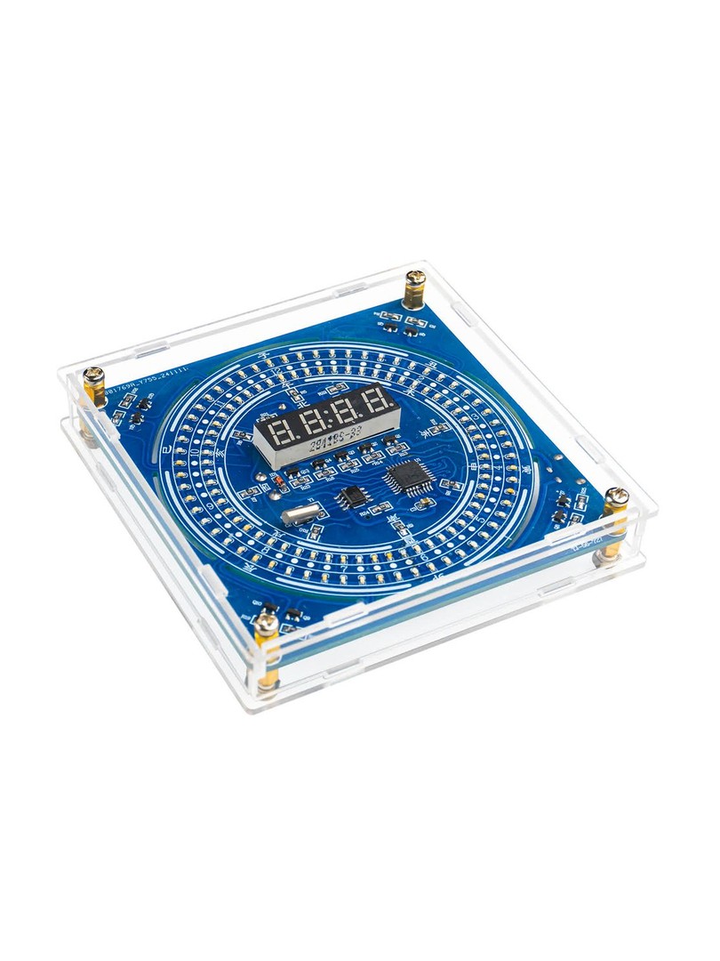 Multifunctional Digital Clock with Auto-Dimming DIY Kit